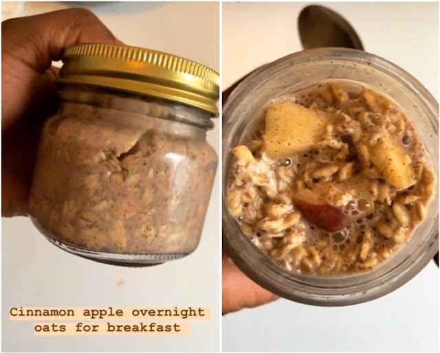 Apple Cinnamon Overnight Oats (VEGAN) - Daniel's Plate